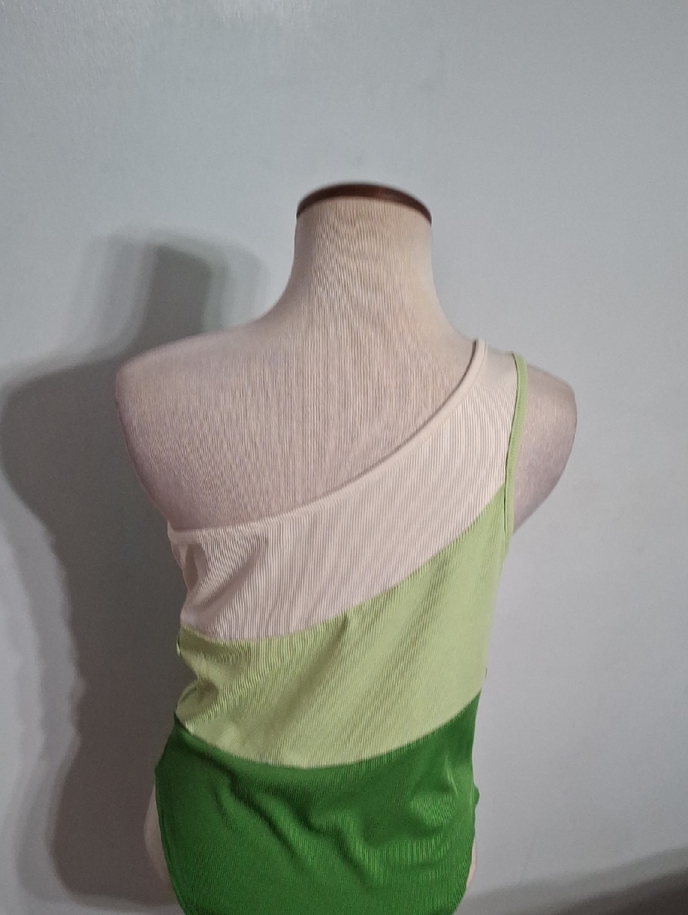 SHEIN/ Asymetrical Bodysuit- W Sz 12 - Picture 3 of 6